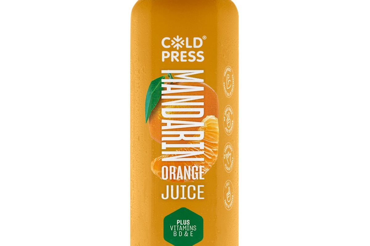 Coldpress adds mandarin with added vitamins to flavour stable