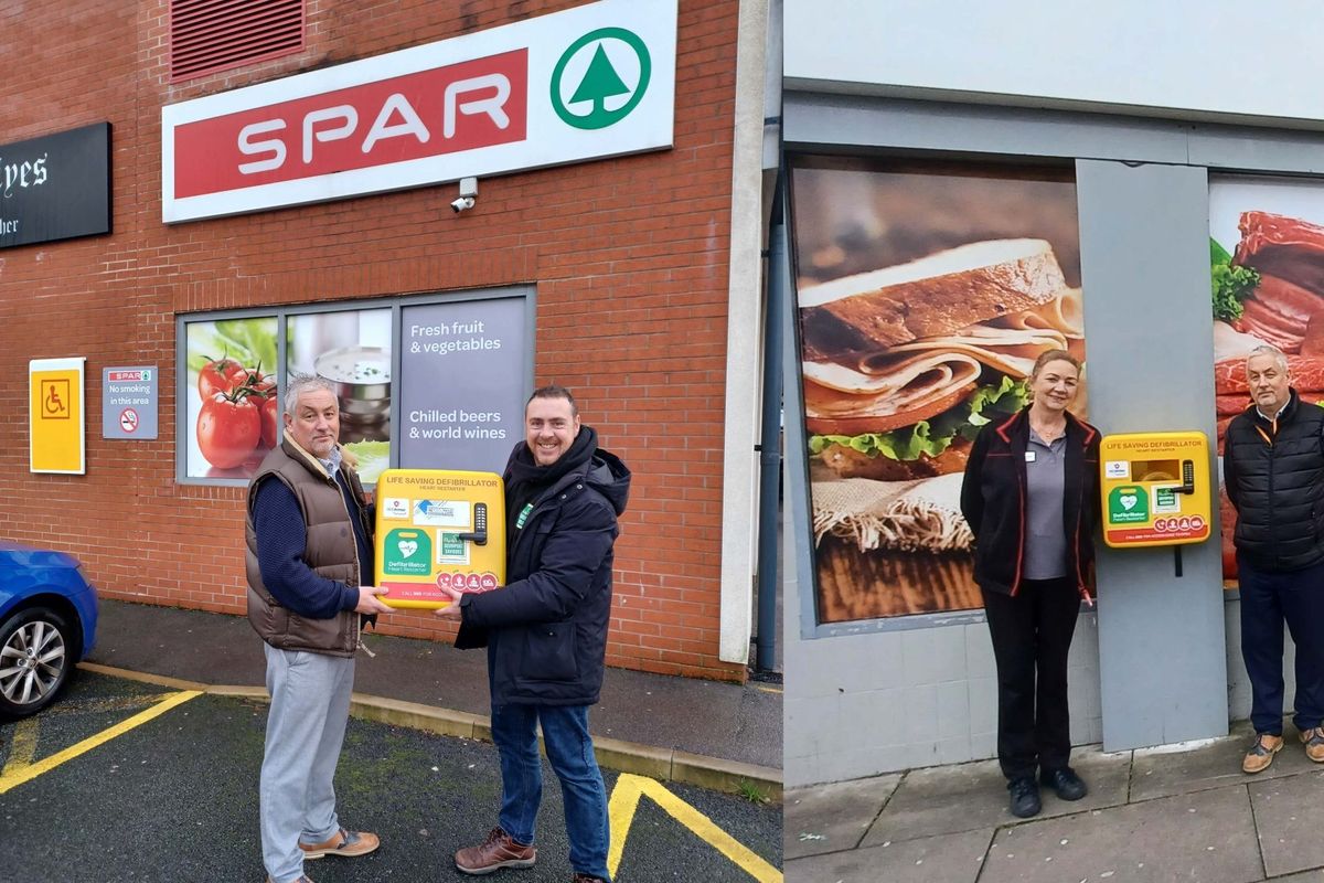 Southport Saviours teams up with SPAR to improve defibrillator access
