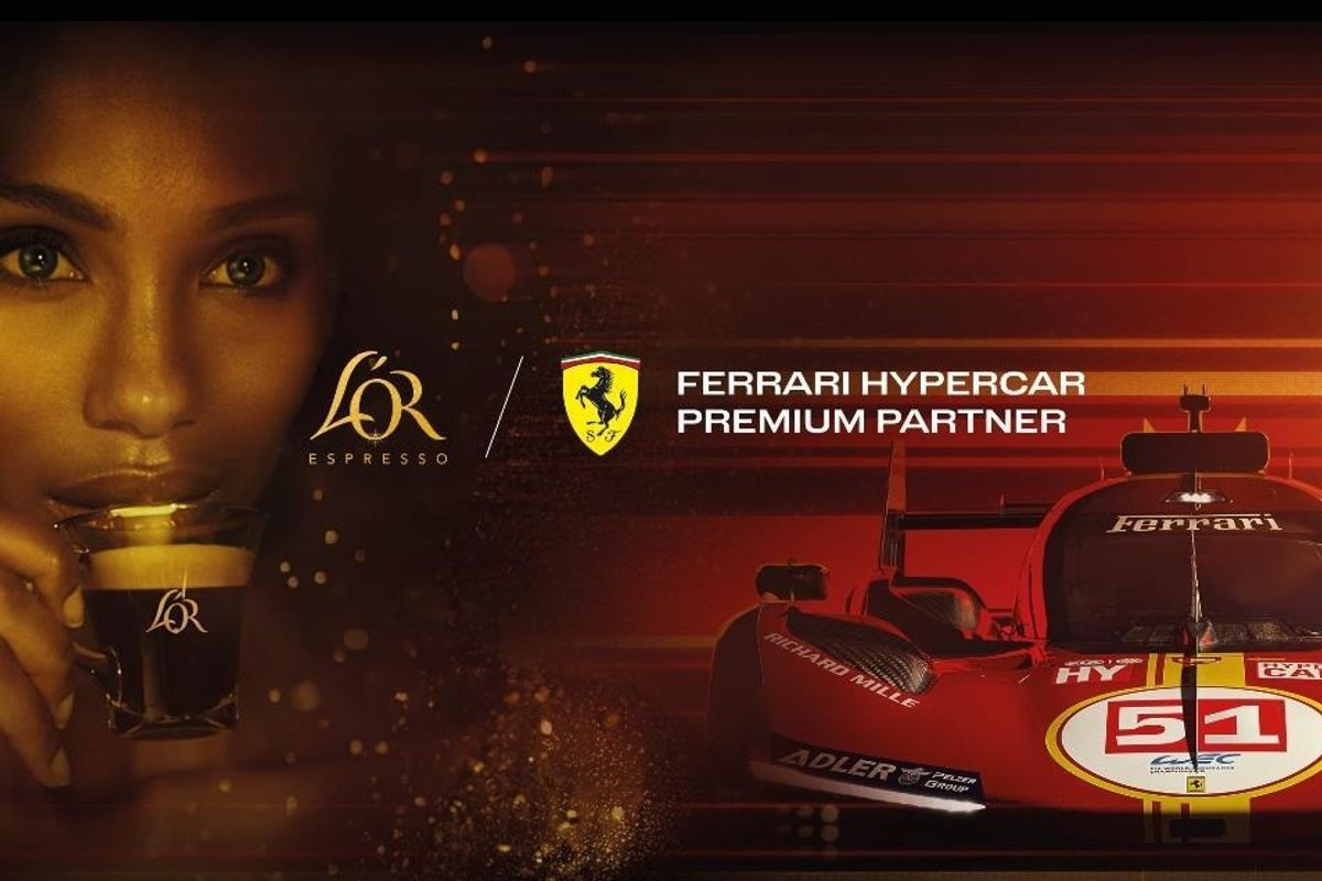 L’OR Espresso enters into global partnership with Ferrari