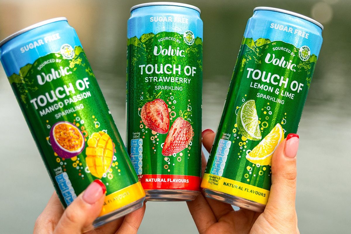 Volvic Touch of Fruit expands range with new Sparkling Sugar Free