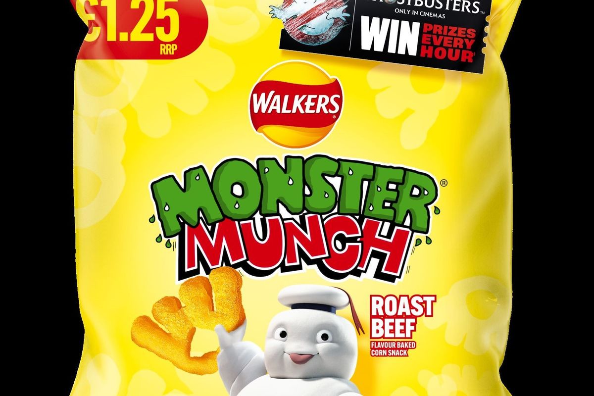 Walkers and Sony on-pack promo for Ghostbusters: Frozen Empire launch