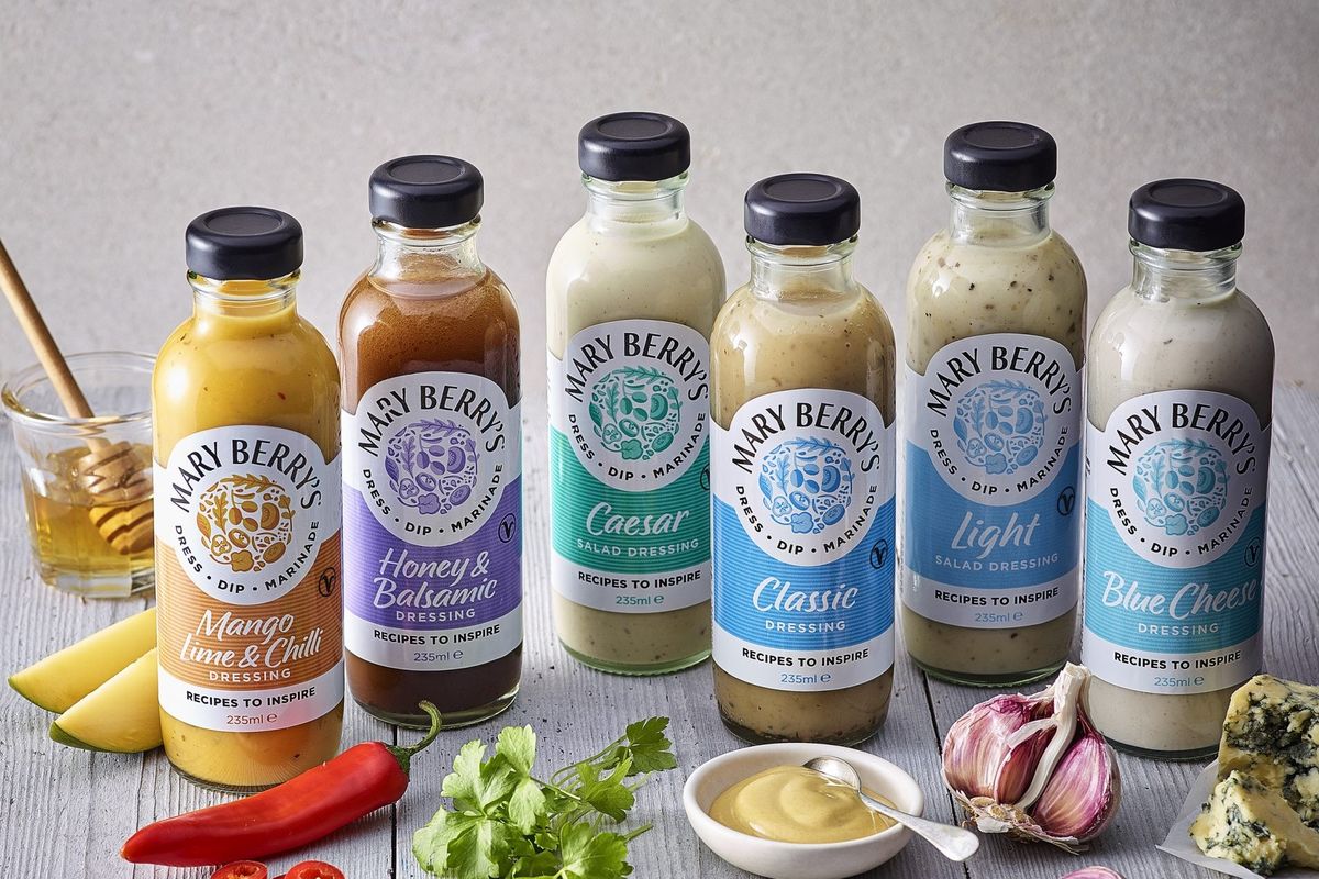New look for Mary Berry’s Dressings
