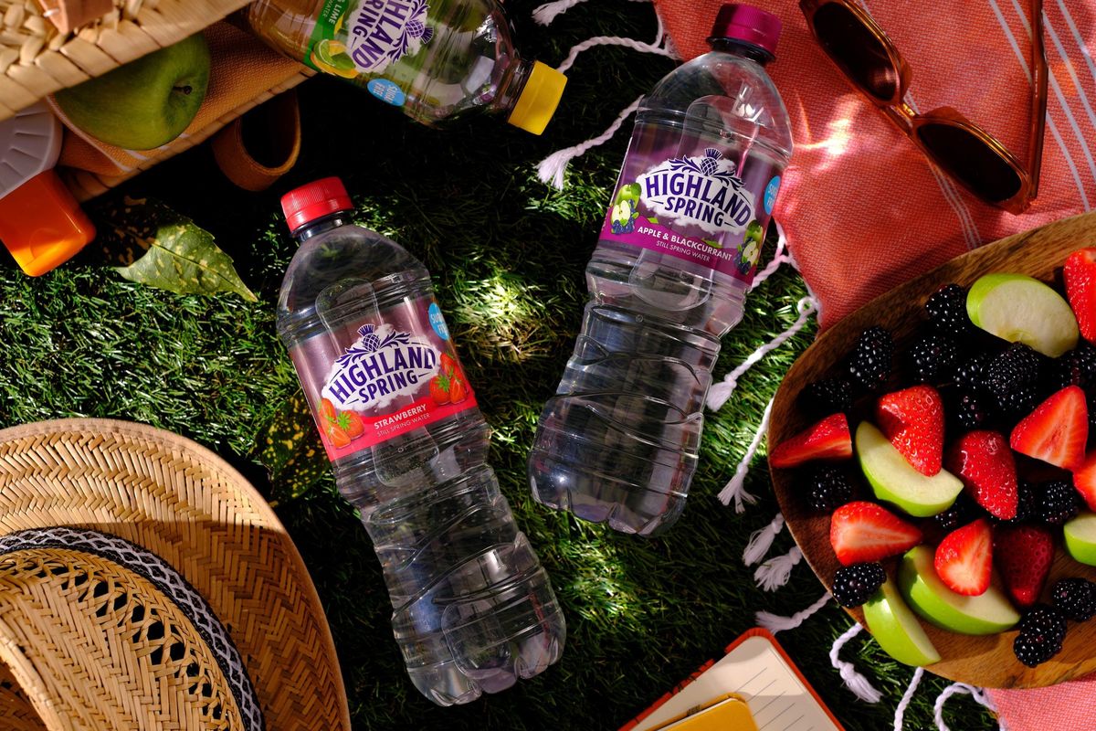 Highland Spring's new flavoured still water range