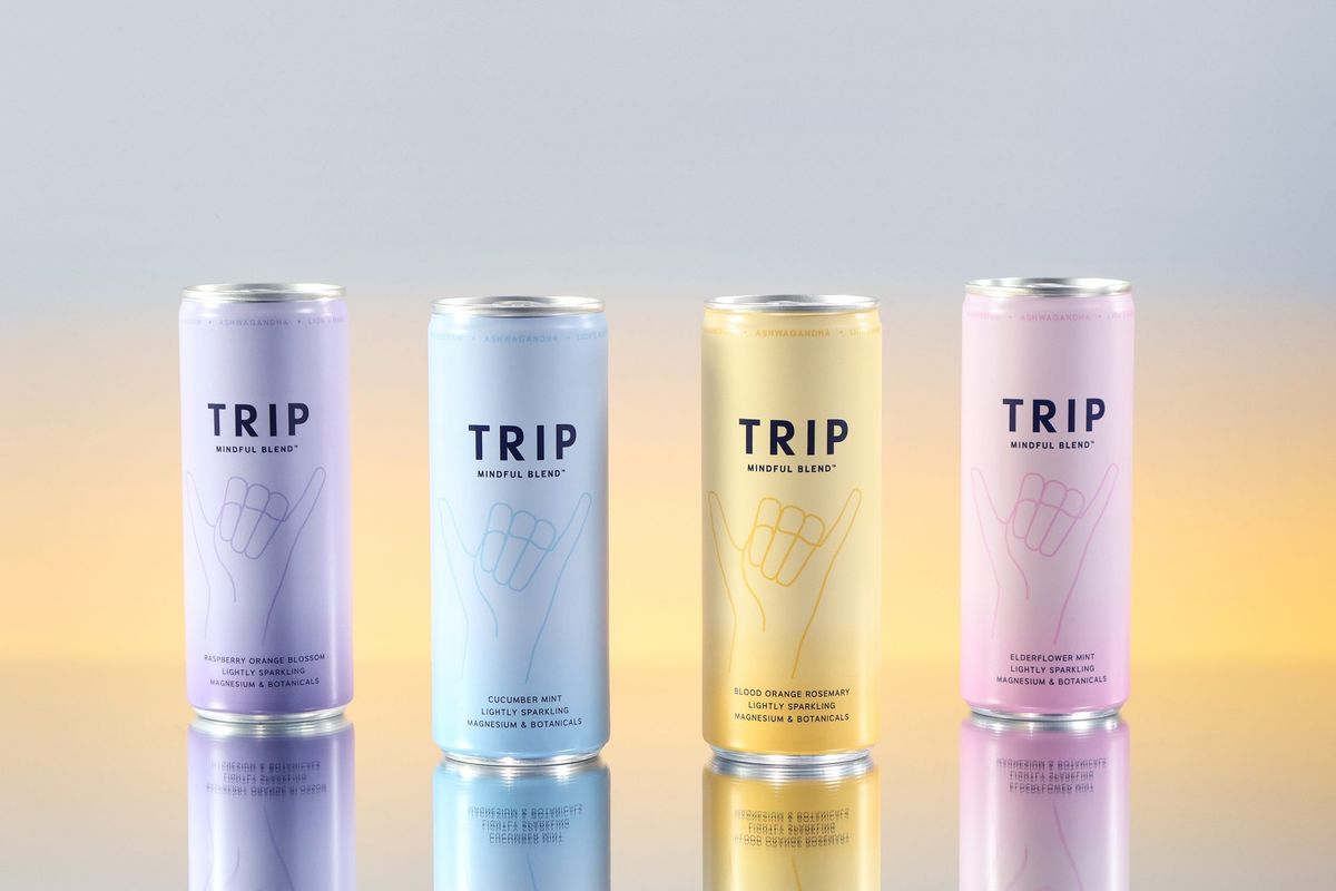 Carbonated drinks brand, TRIP, launches functional mushroom and adaptogen range