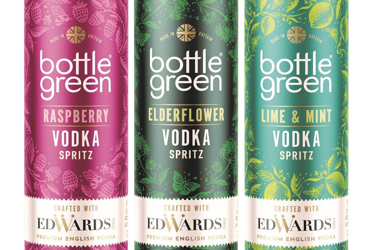 Bottlegreen partners with Edwards 1902 to launch ‘British’ Vodka Spritz cans