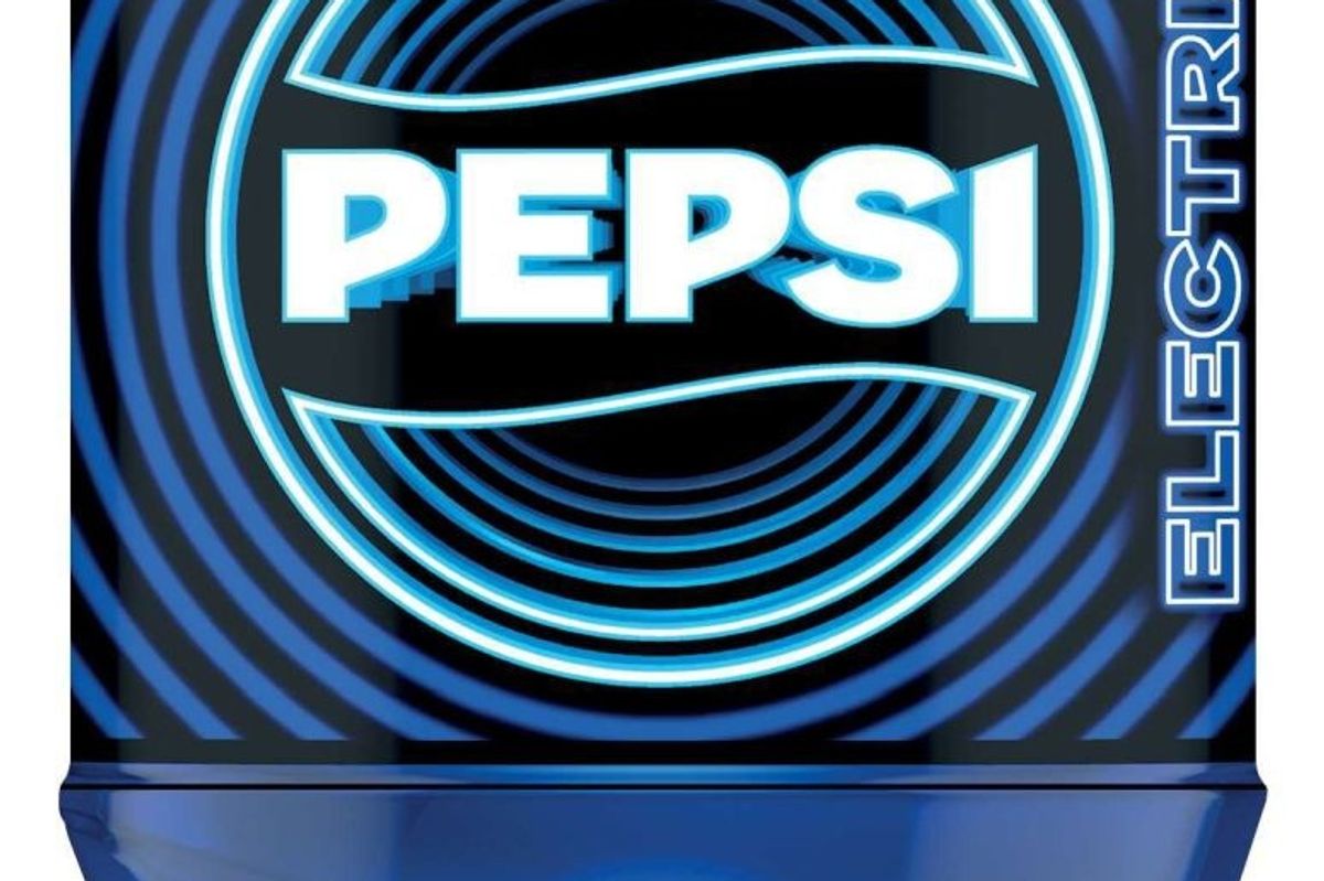 Pepsi super-charges soft drinks with bold Electric blue cola