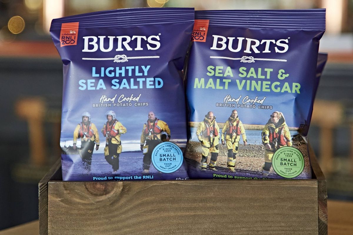 Burts limited-edition packs celebrate 200th anniversary of RNLI