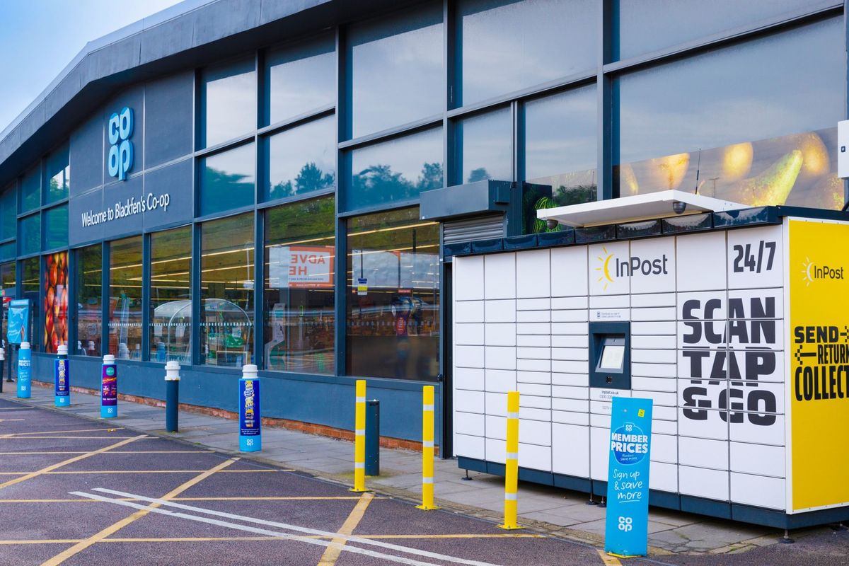 Co-op accelerates parcel locker partnership with InPost