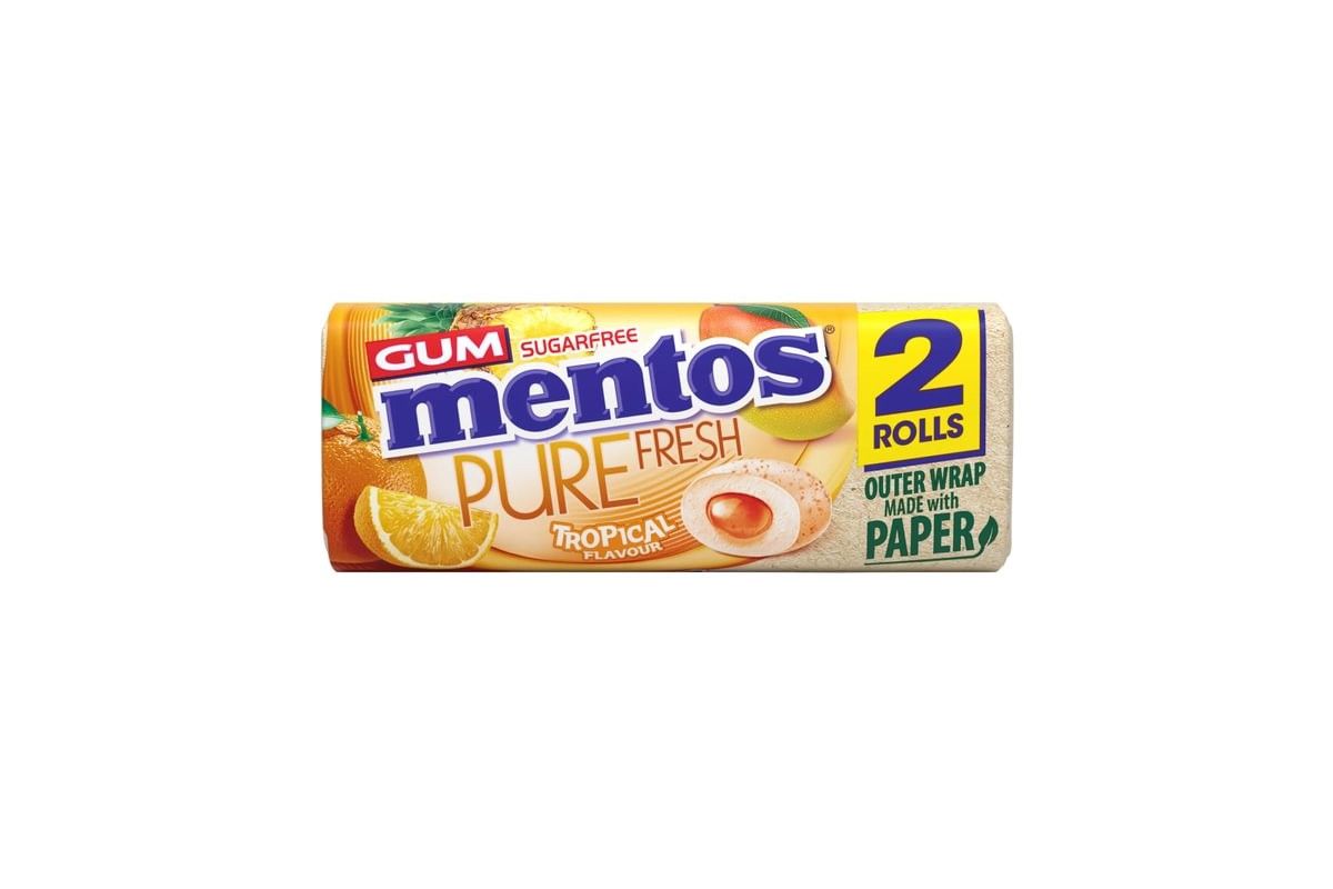 Mentos launches Duo Packs with recyclable outer wrapper