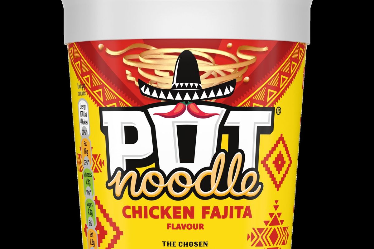 Pot Noodle adds new consumer-voted Chicken Fajita flavour