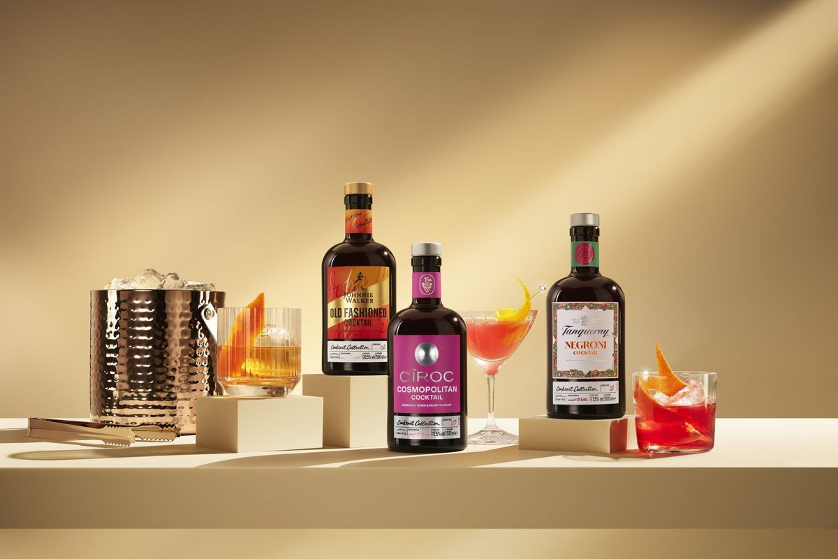 Diageo’s ready to serve ‘Cocktail Collection’ tops sales charts