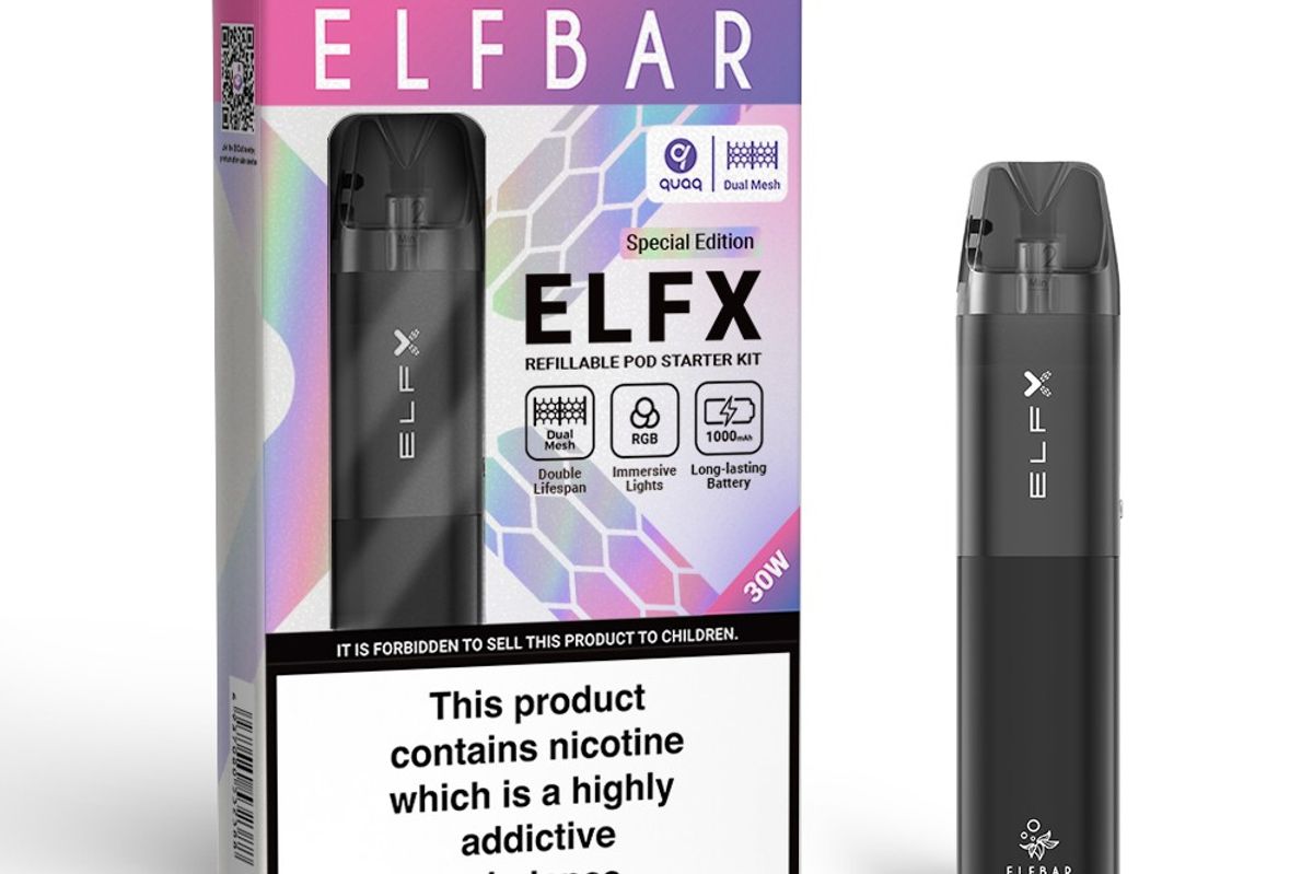 Elfbar unveils new ELFX open pod vape range