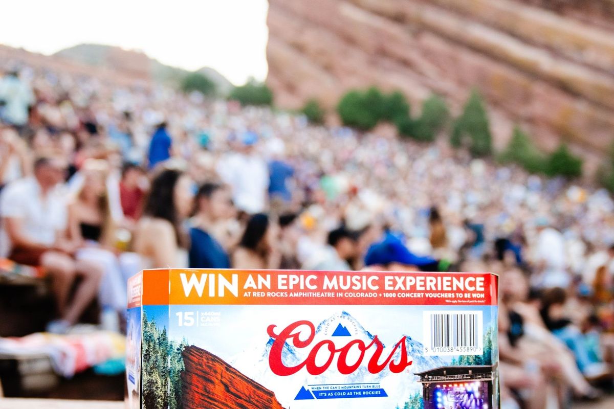 Coors launches on-pack promo offering 'epic music experience' in Colorado