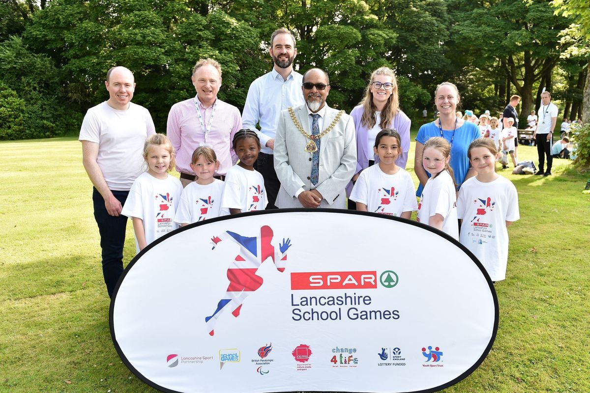 1K kids celebrate SPAR Lancashire School Games finale