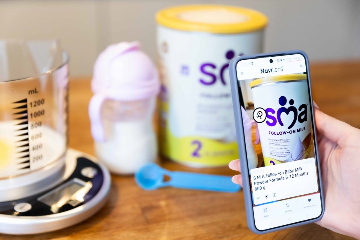 SMA Nutrition puts NaviLens codes on packs to support visually impaired customers