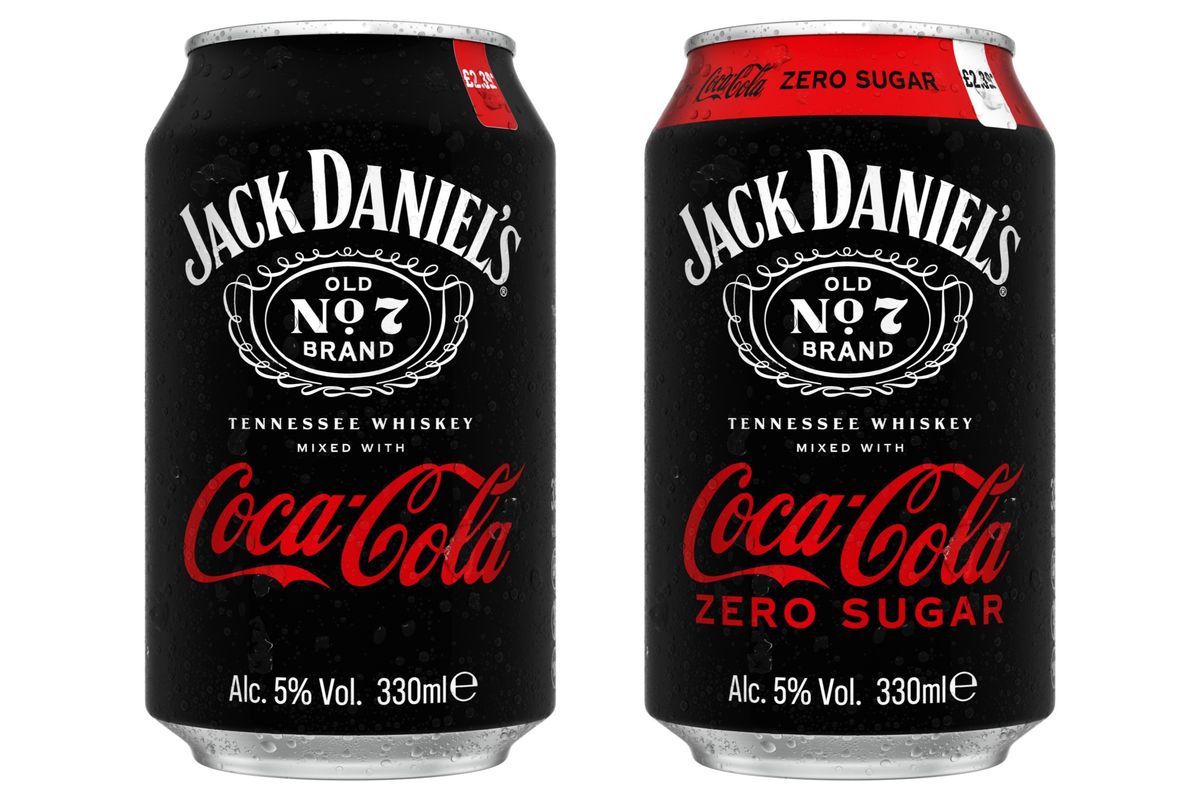 New PMPs for Jack Daniel’s and Coca-Cola alcohol RTD range