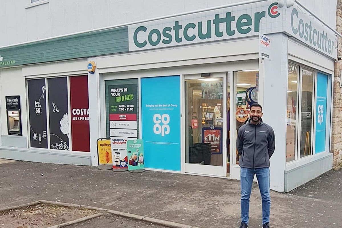 Falkirk retailer Anand Cheema switches to Costcutter