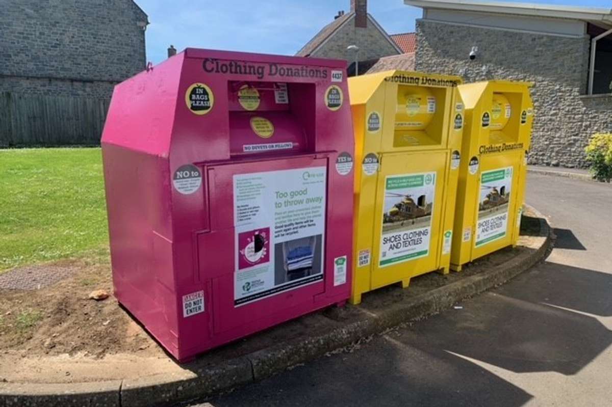 Charity clothing banks available to Nisa retailers free of charge