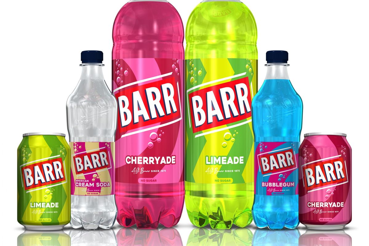 New-look Barr Family Range 'fizzes with fun, flavour and value!'