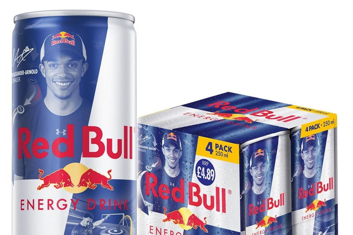 Trent Alexander-Arnold features on Red Bull cans in new Pro campaign