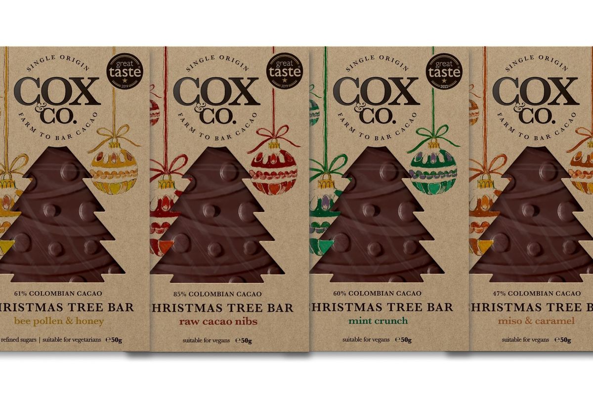 Cox & Co launches new Christmas tree bars