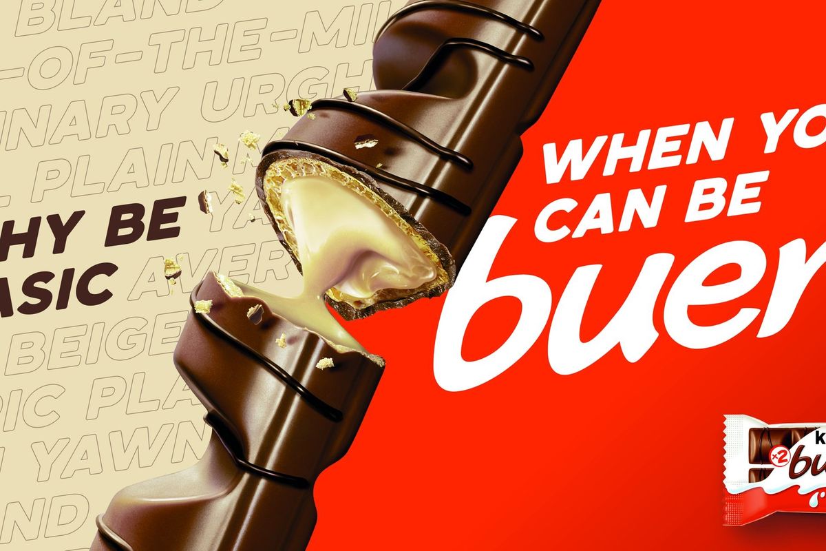 Kinder Bueno targets Gen Z with ‘Why be basic, when you can be Bueno’ campaign