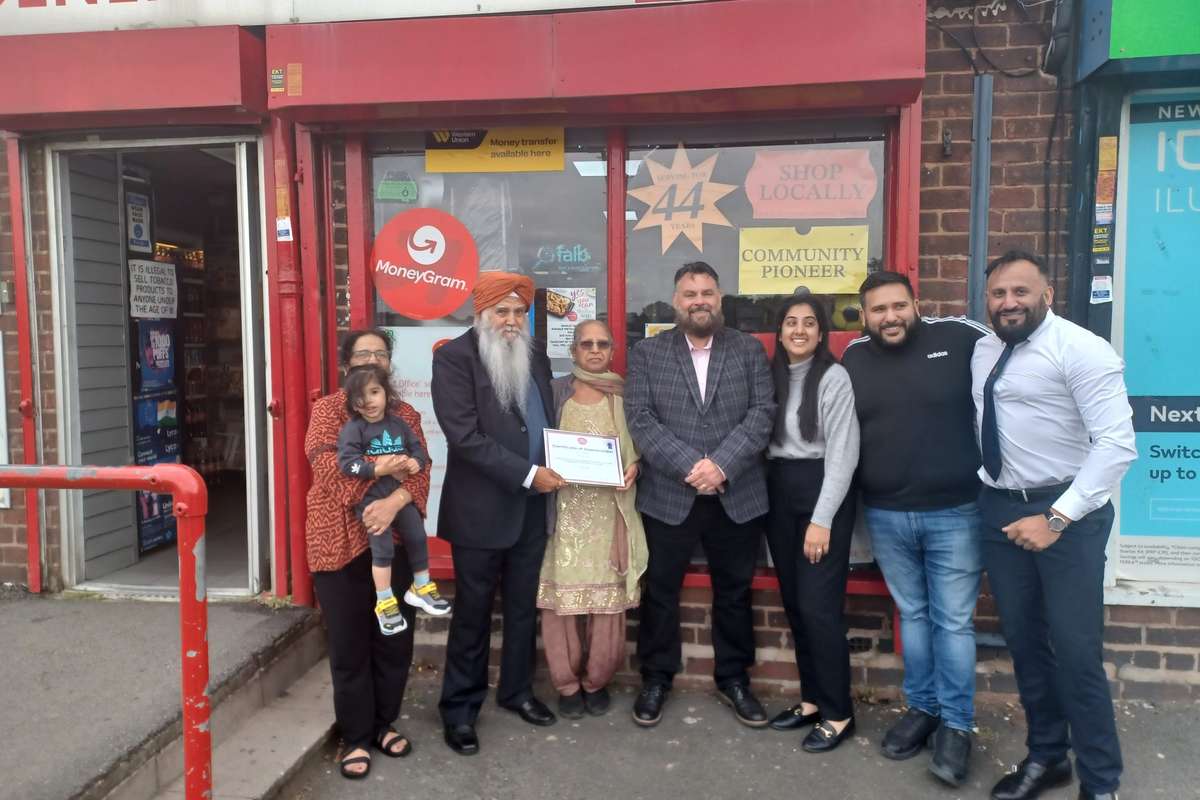 Popular Oldbury postmaster retires from helm after 44 years of service