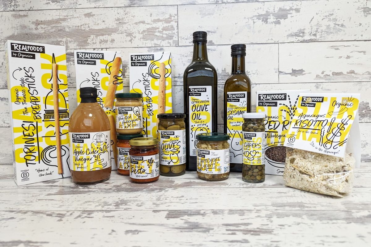 RealFoods Organico unveils new brand identity and range additions