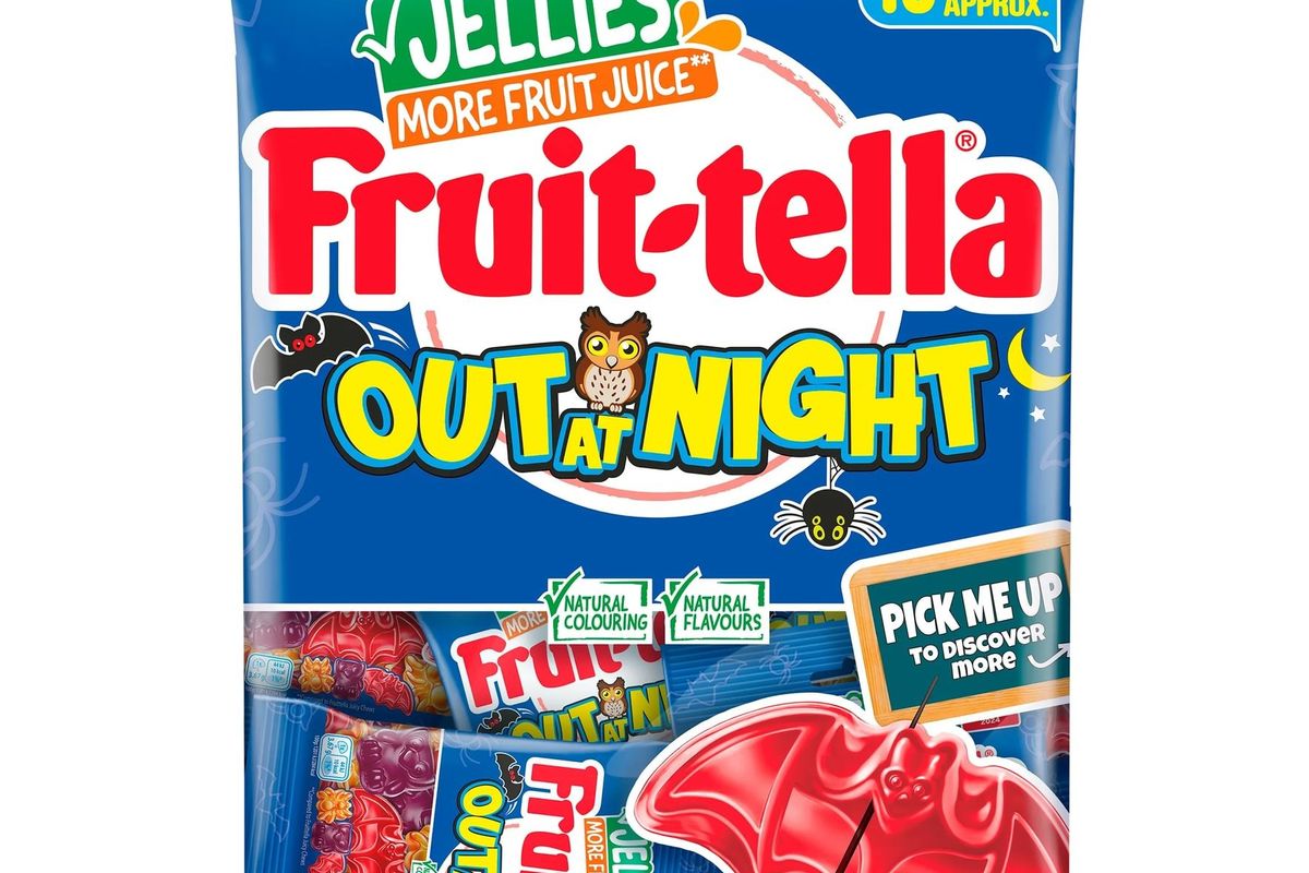 Trick-or-treat transformed by Fruit-tella multi-pack jellies
