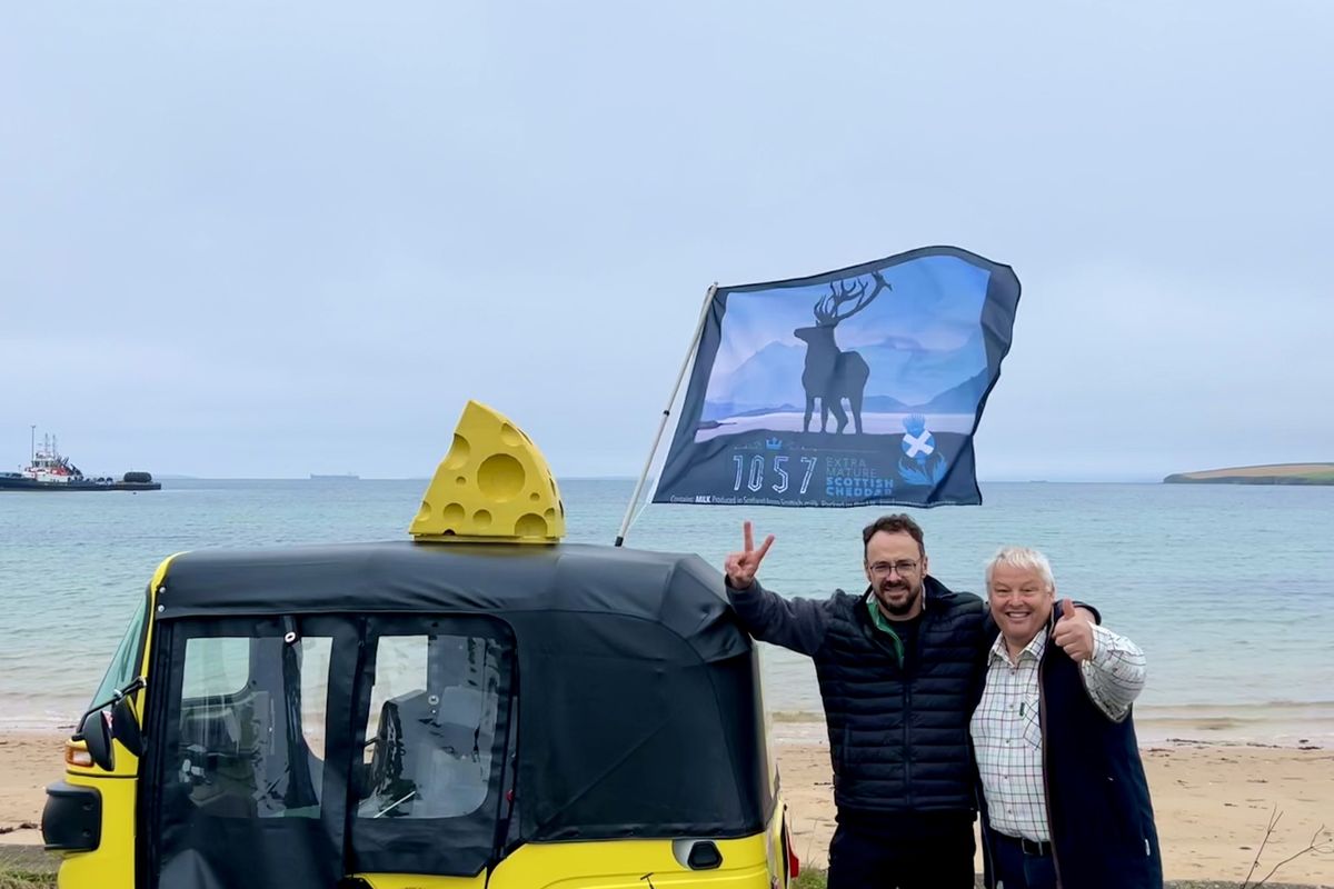 Millbrook Dairy’s 'Tuk-Tuk' Challenge raises over £25k for BBC Children in Need