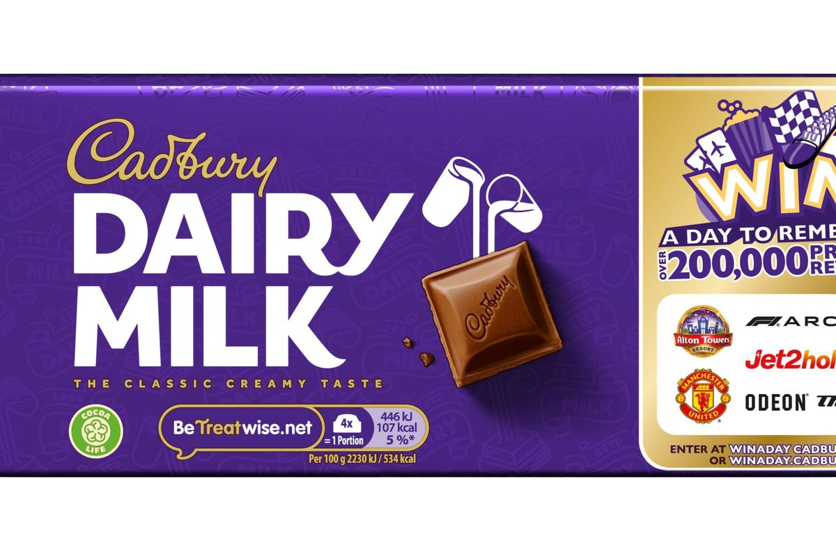 Cadbury unveils retailer prize giveaway as part of ‘Win a Day to Remember’ promotion