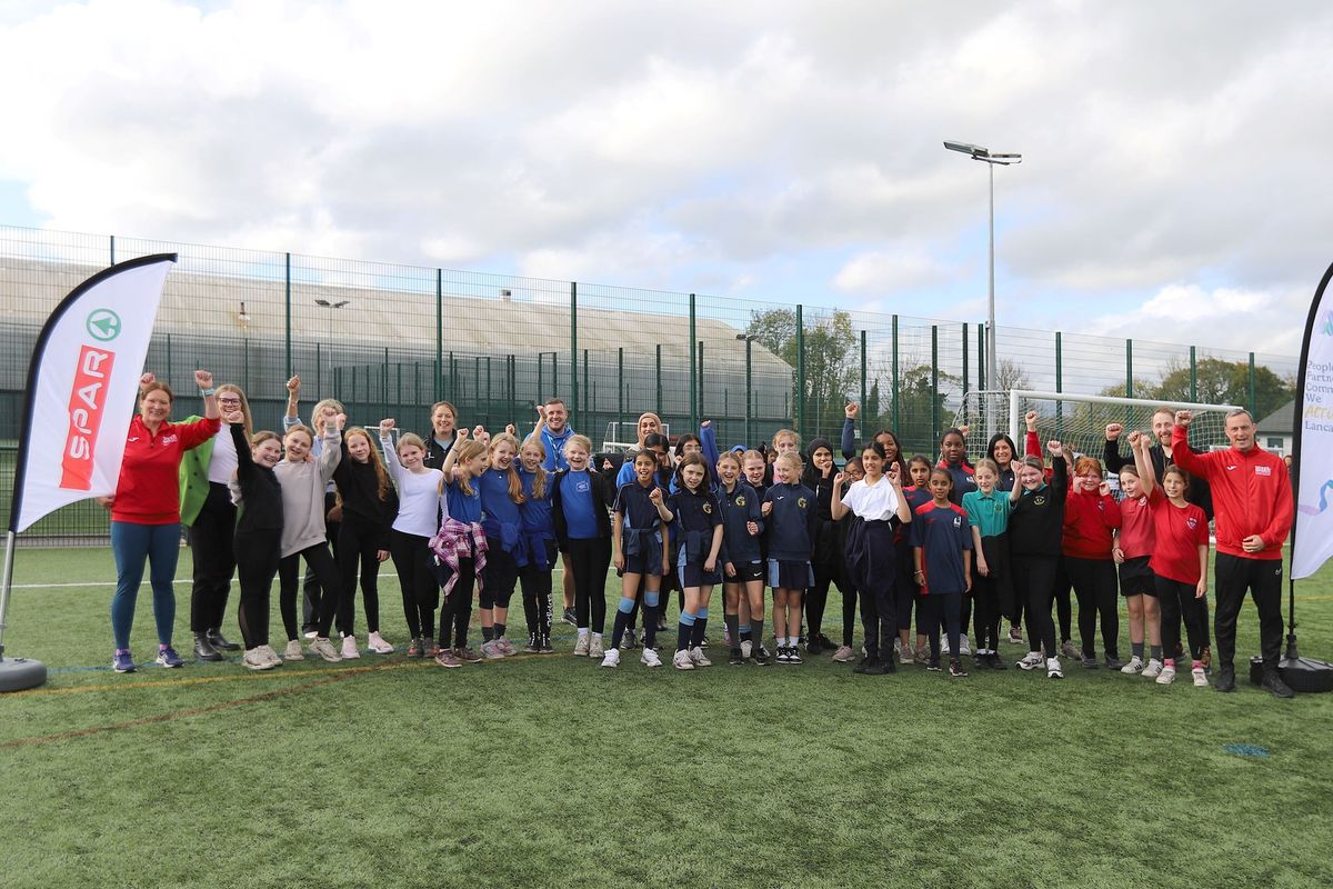 Active Lancashire and SPAR renew School Games partnership