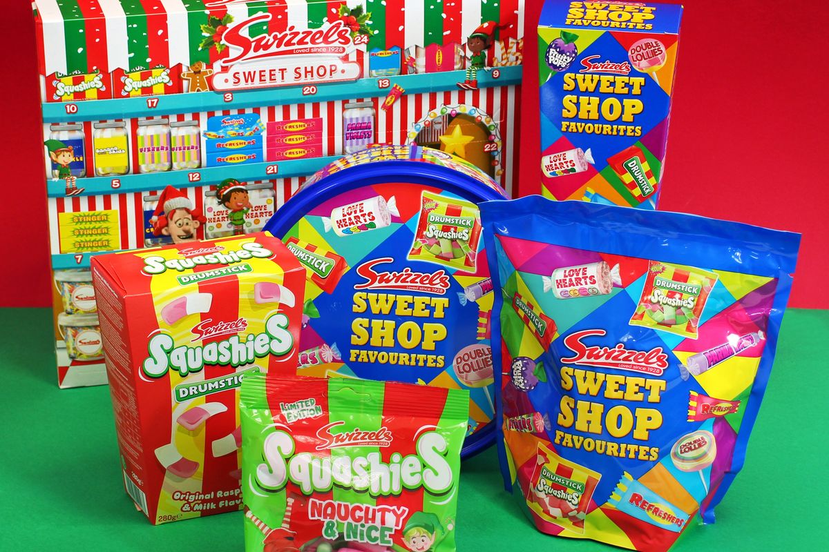 Swizzels launches first-ever Christmas-themed Squashies