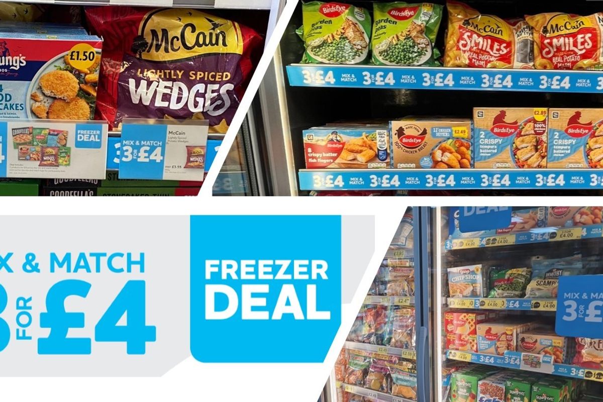 Nisa launches new ‘3-for-£4’ mix-and-match freezer deal