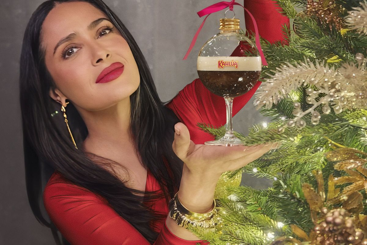 Kahlúa partners with Salma Hayek to launch Espressohoho Martini Bauble