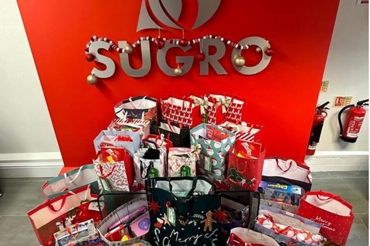 Sugro UK partners with Dunelm for Christmas charity drive
