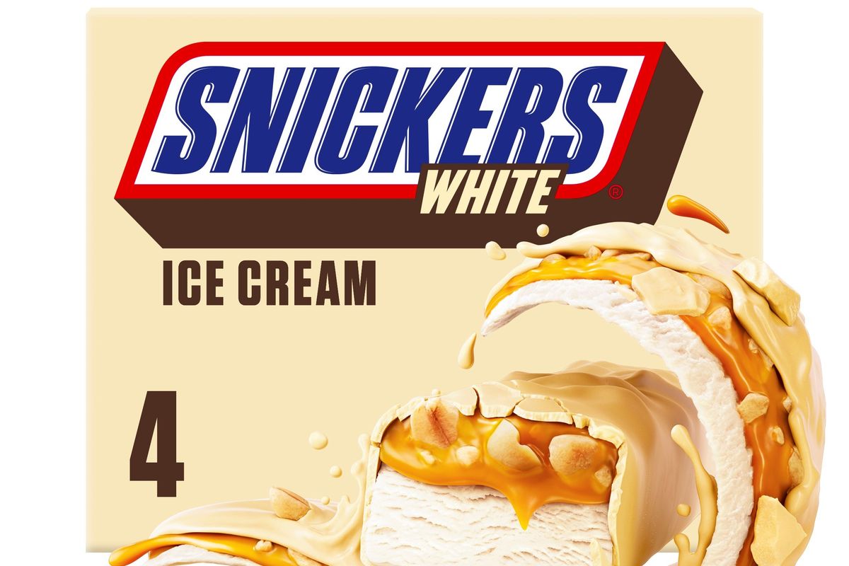Mars unwraps Snickers White Ice Cream bar