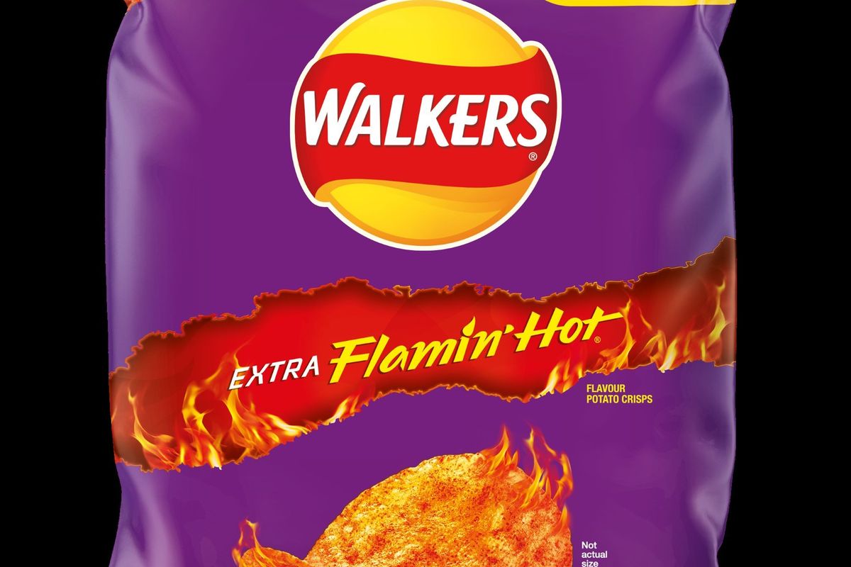 Walkers Limited-Edition Extra Flamin’ Hot out now for January