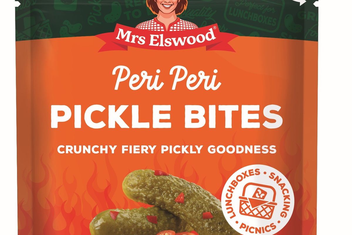 Mrs Elswood launches snacking Pickle Bites