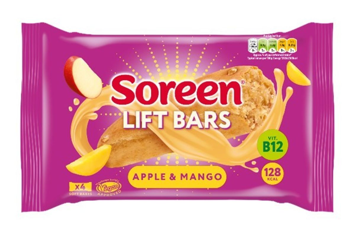 Soreen expands Lift Bar range with new Apple & Mango flavour