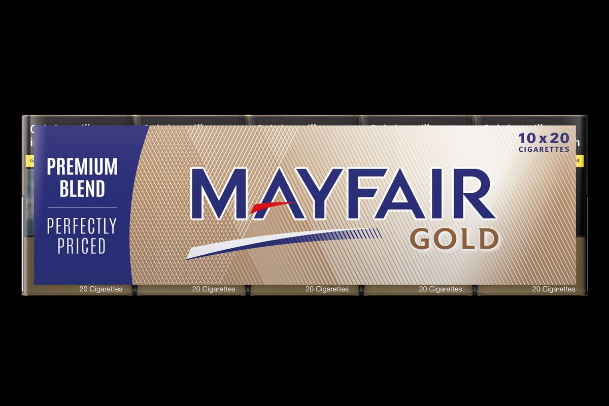 JTI drops RRP on Mayfair Gold cigarettes by 80p