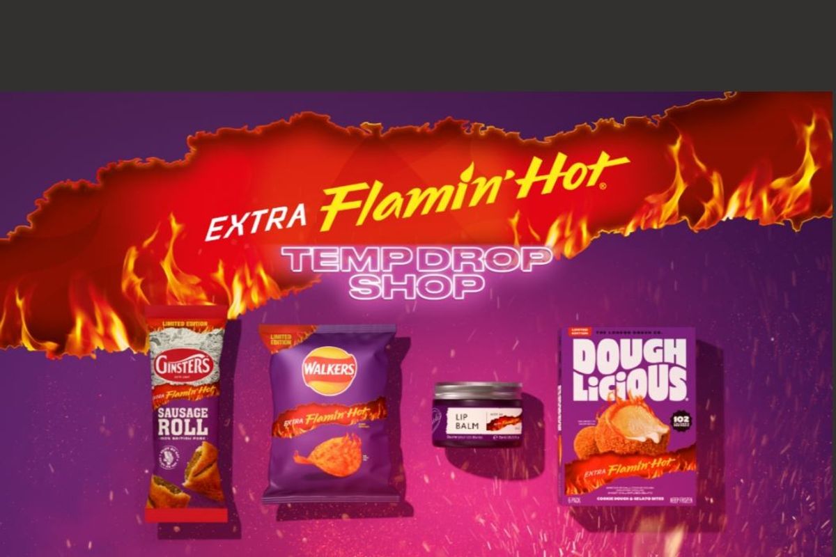 Walkers Extra Flamin’ Hot brings the heat this winter