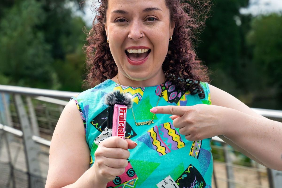 Fruit-tella and Dani Harmer bring back 90s fun for summer