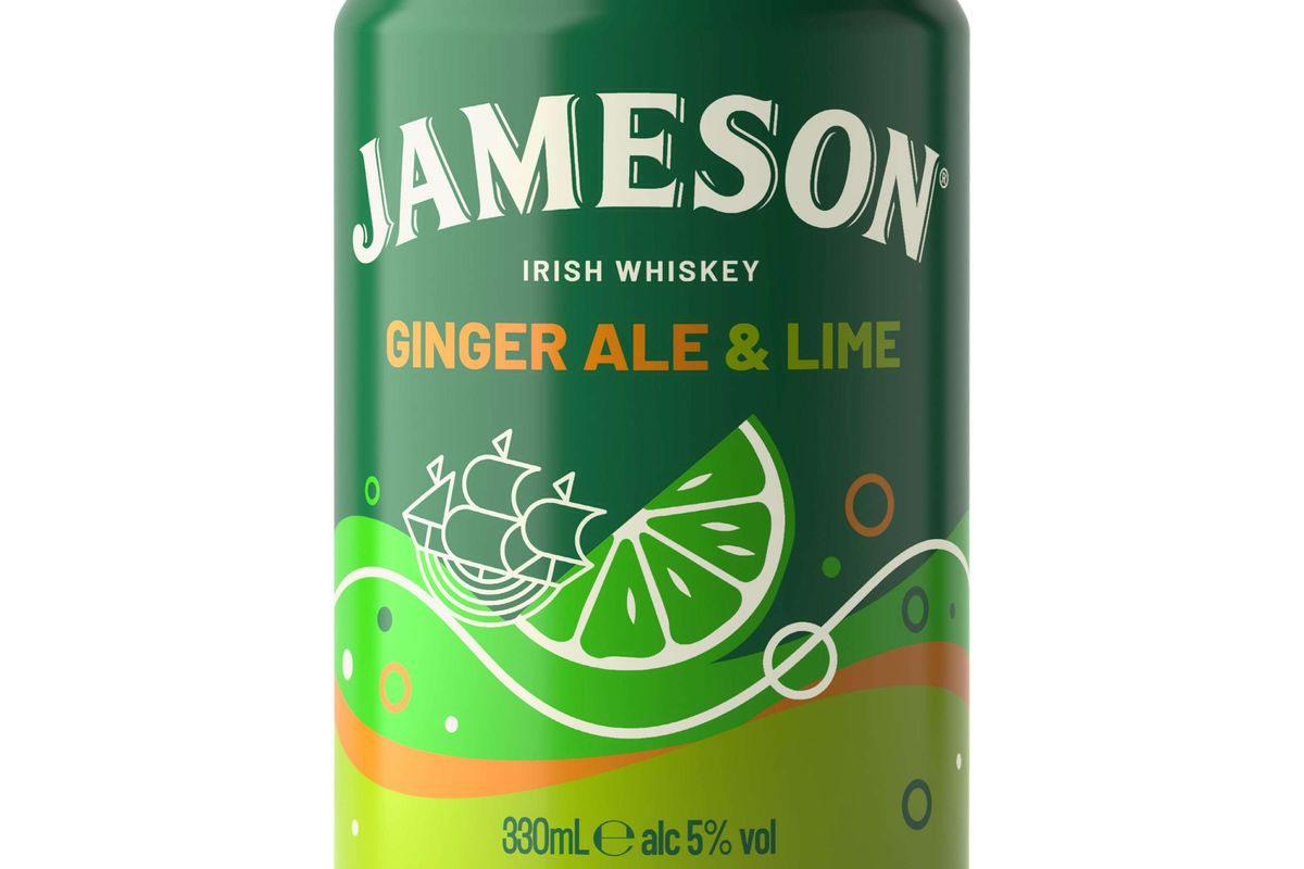 Jameson, Ginger & Lime RTDs are back