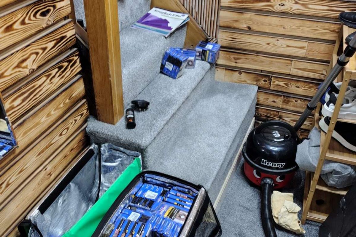 Illegal tobacco, vapes seized in Grimsby and Cleethorpes