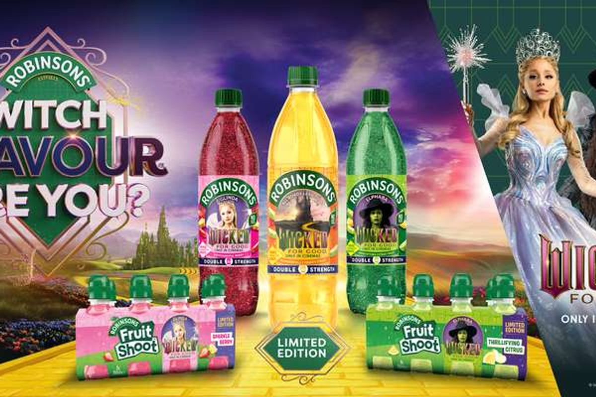 Robinsons and Universal Pictures partner again for Wicked: For Good – now with Fruit Shoot