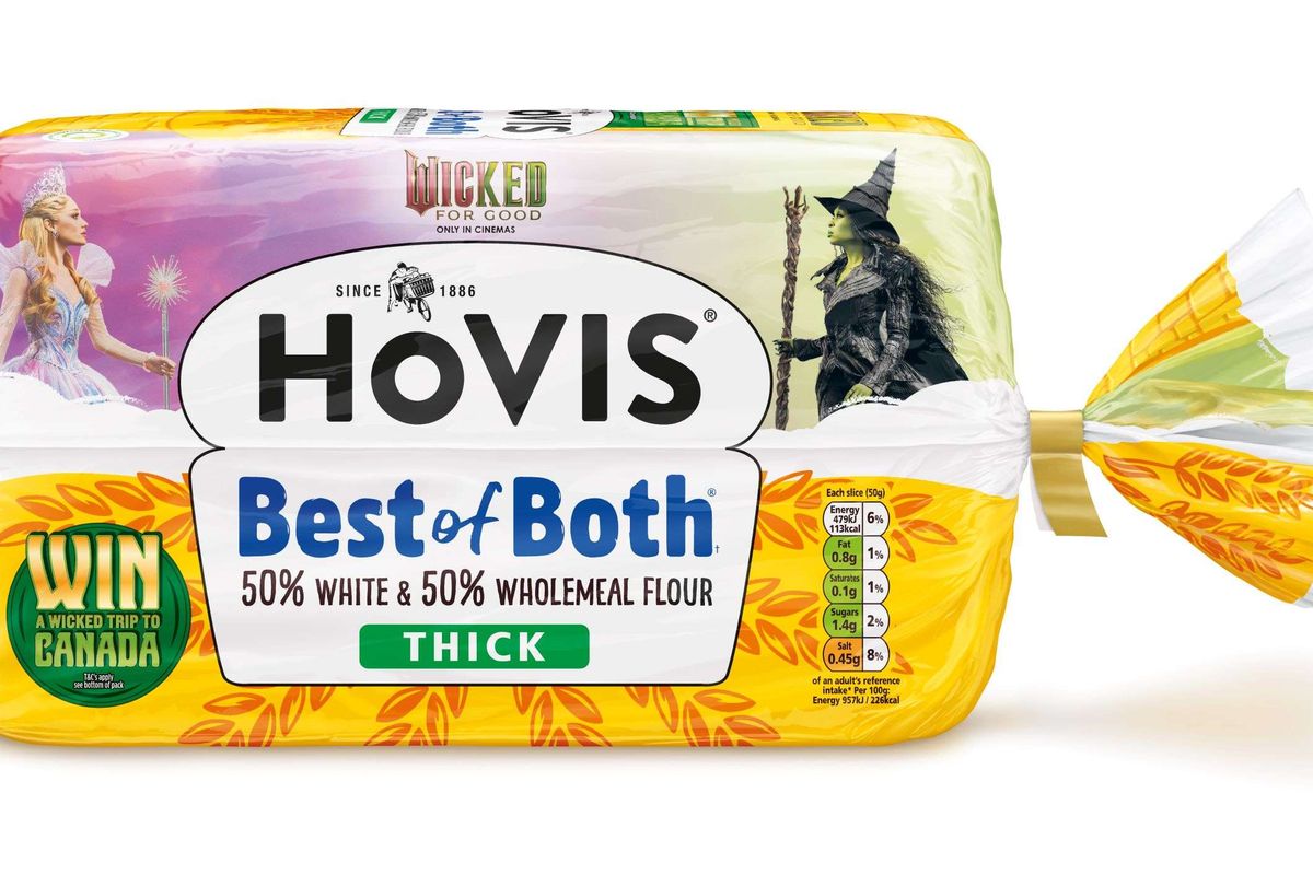 Hovis unveils Wicked: For Good on-pack promo