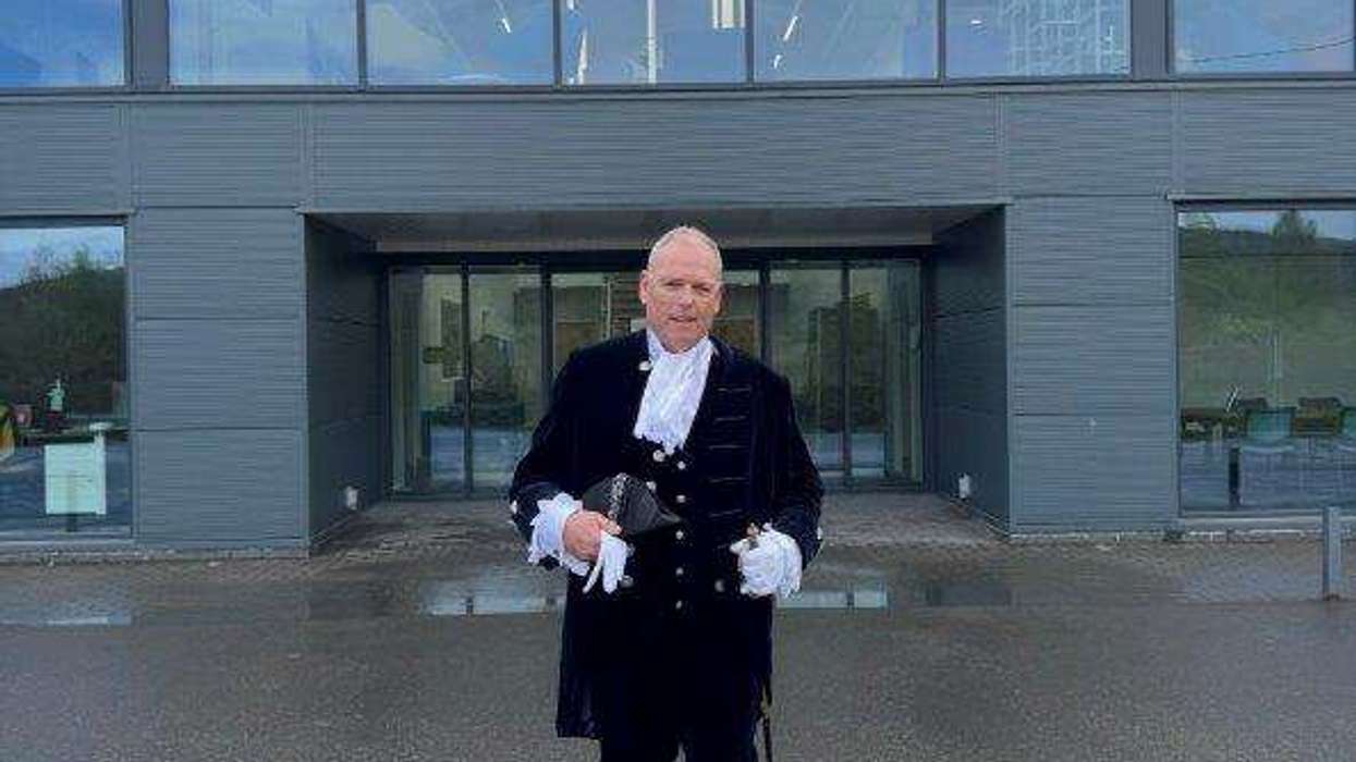 Radnor Hills becomes High Sheriff of Powys