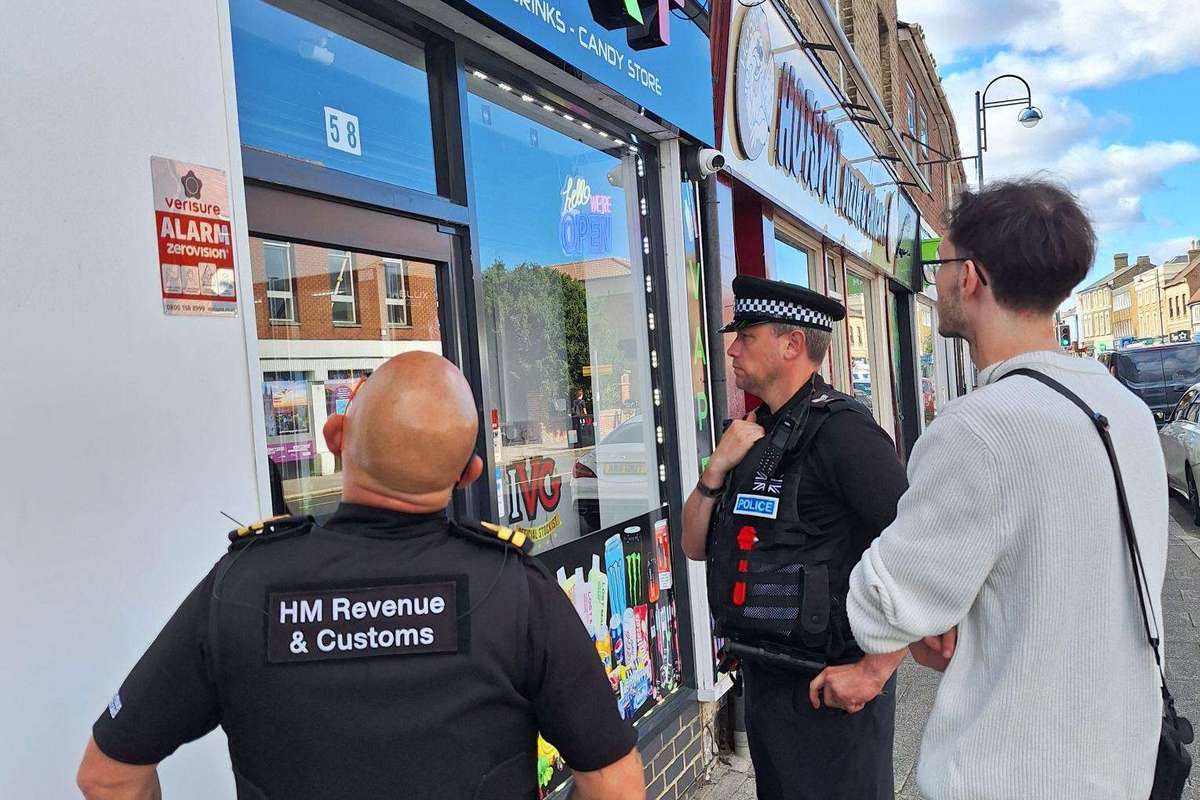 Illegal tobacco and vapes seized across St Neots