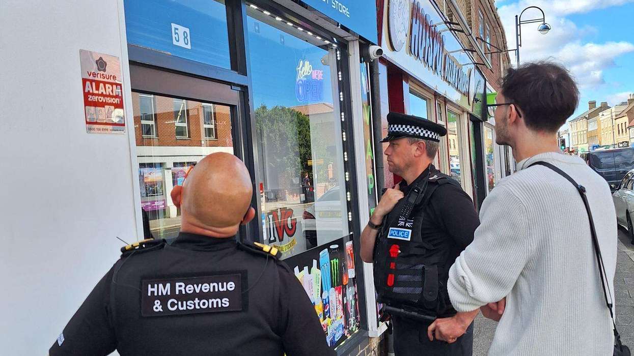 Illegal tobacco and vapes seized across St Neots